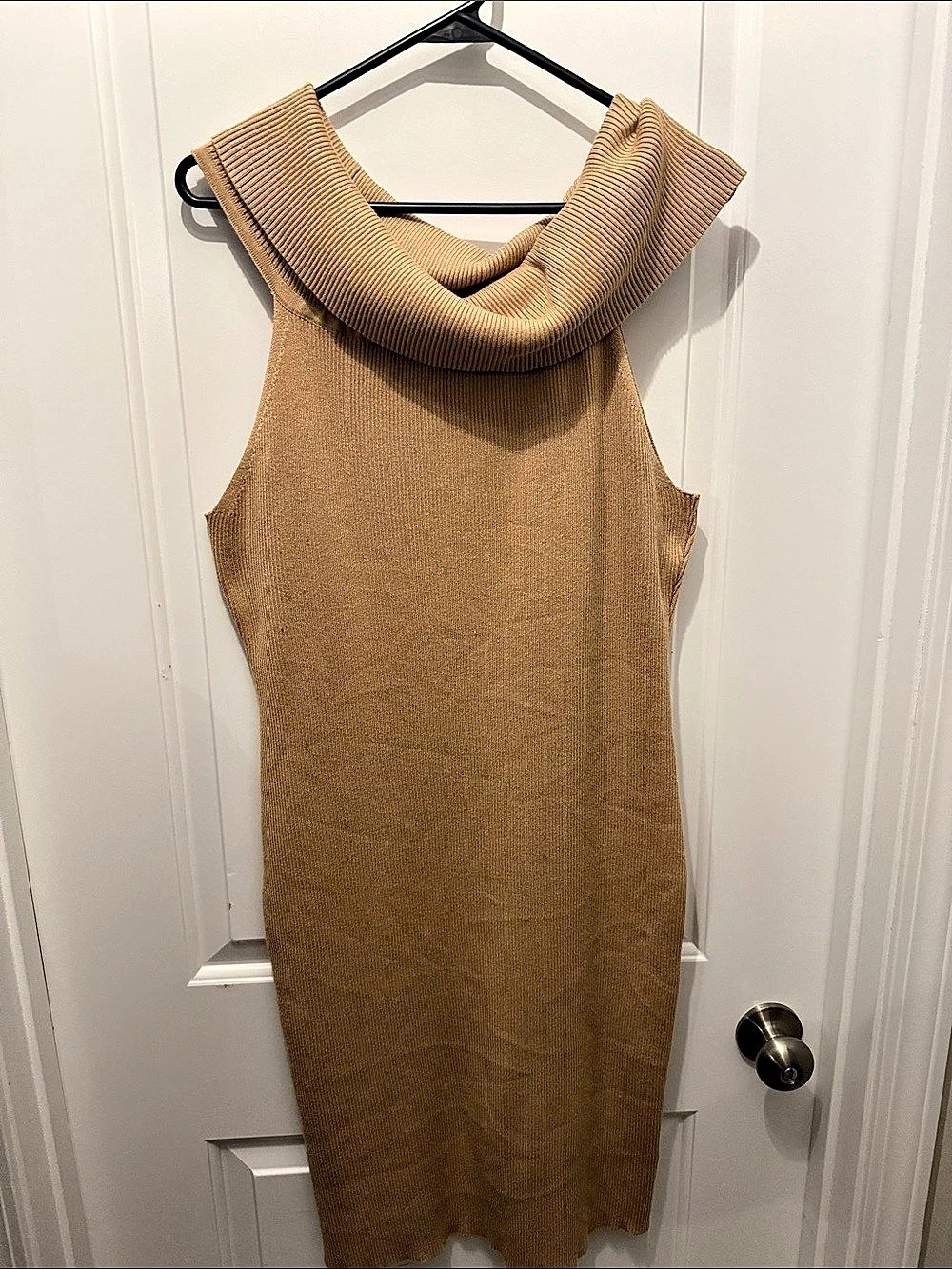 🥳 5 for $25 BUNDLE Absolutely Famous Brown Cowl Neck Midi Dress Like New
